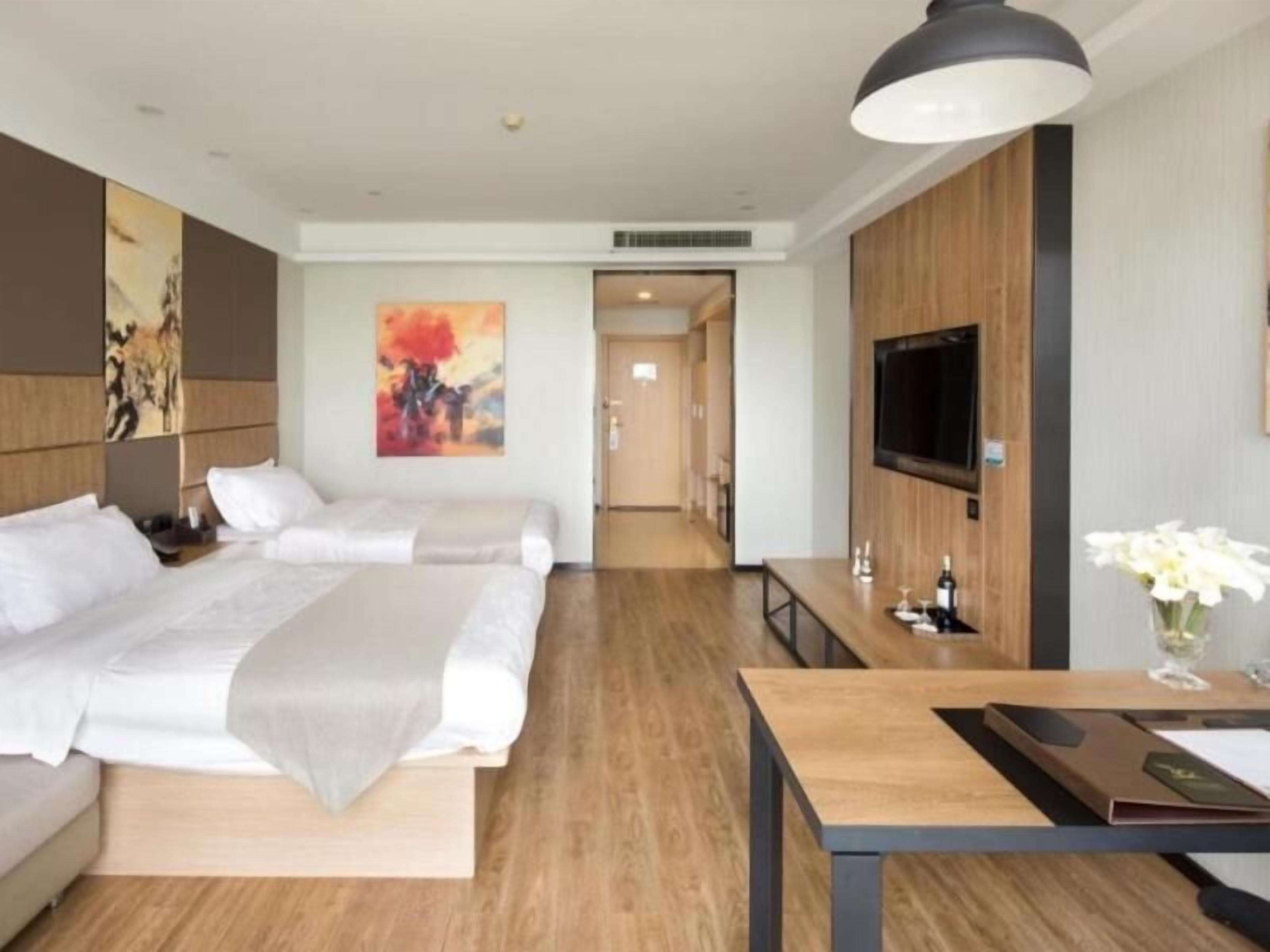 blackout curtains, iron/ironing board, free wifi