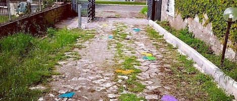 Udsigt fra overnatningsstedet