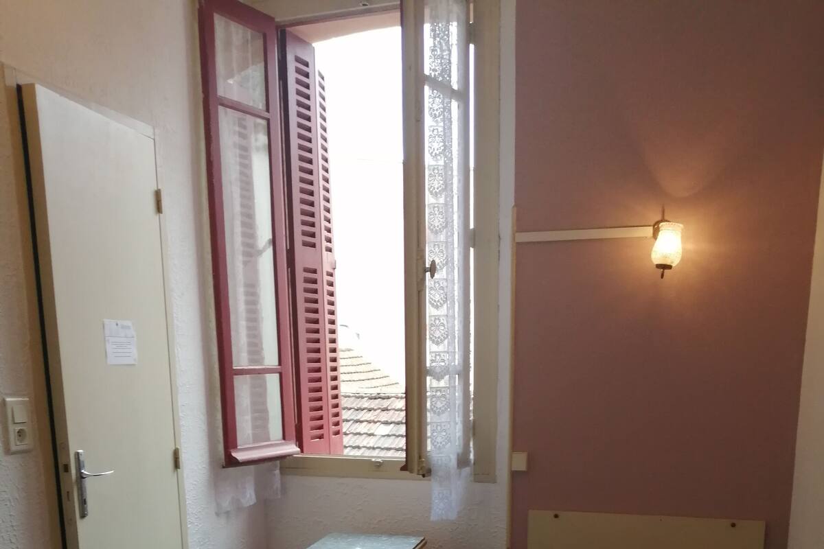 Premium bedding, blackout curtains, iron/ironing board, free WiFi