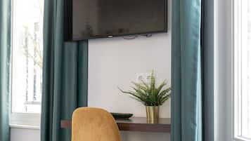 Een kluis op de kamer, verduisterende gordijnen, geluiddichte muren