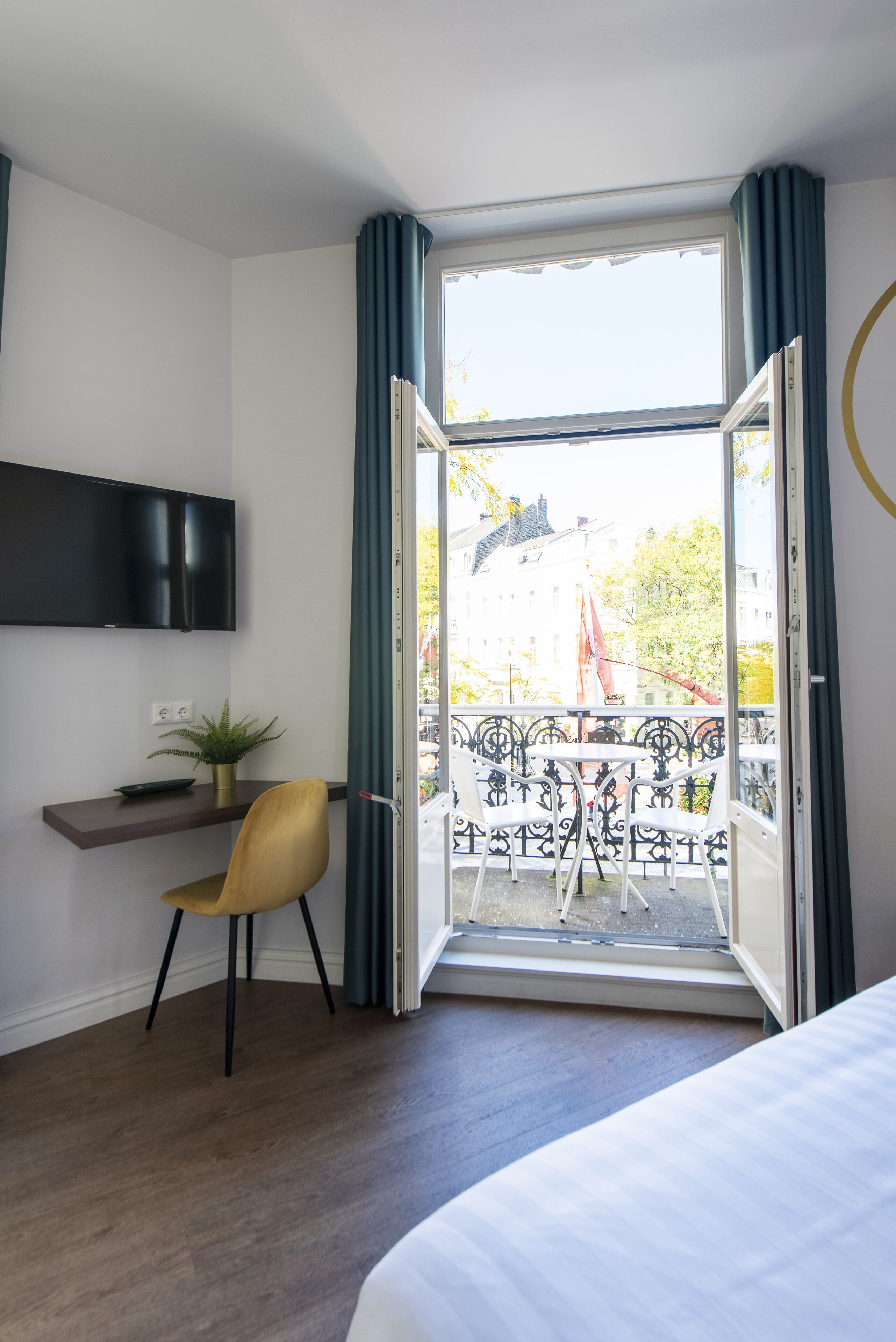 deluxe double room, balcony | view from room