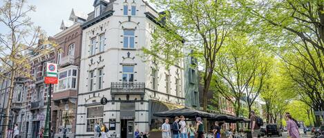 Façade de l’hébergement