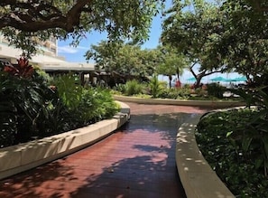 Interior entrance