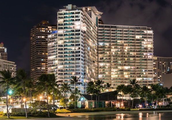 Majoituspaikan julkisivu