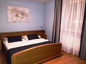 Luxury Apartment, 2 Bedrooms | In-room safe, desk, blackout curtains, iron/ironing board - Hotel Atrium (Vyskov)