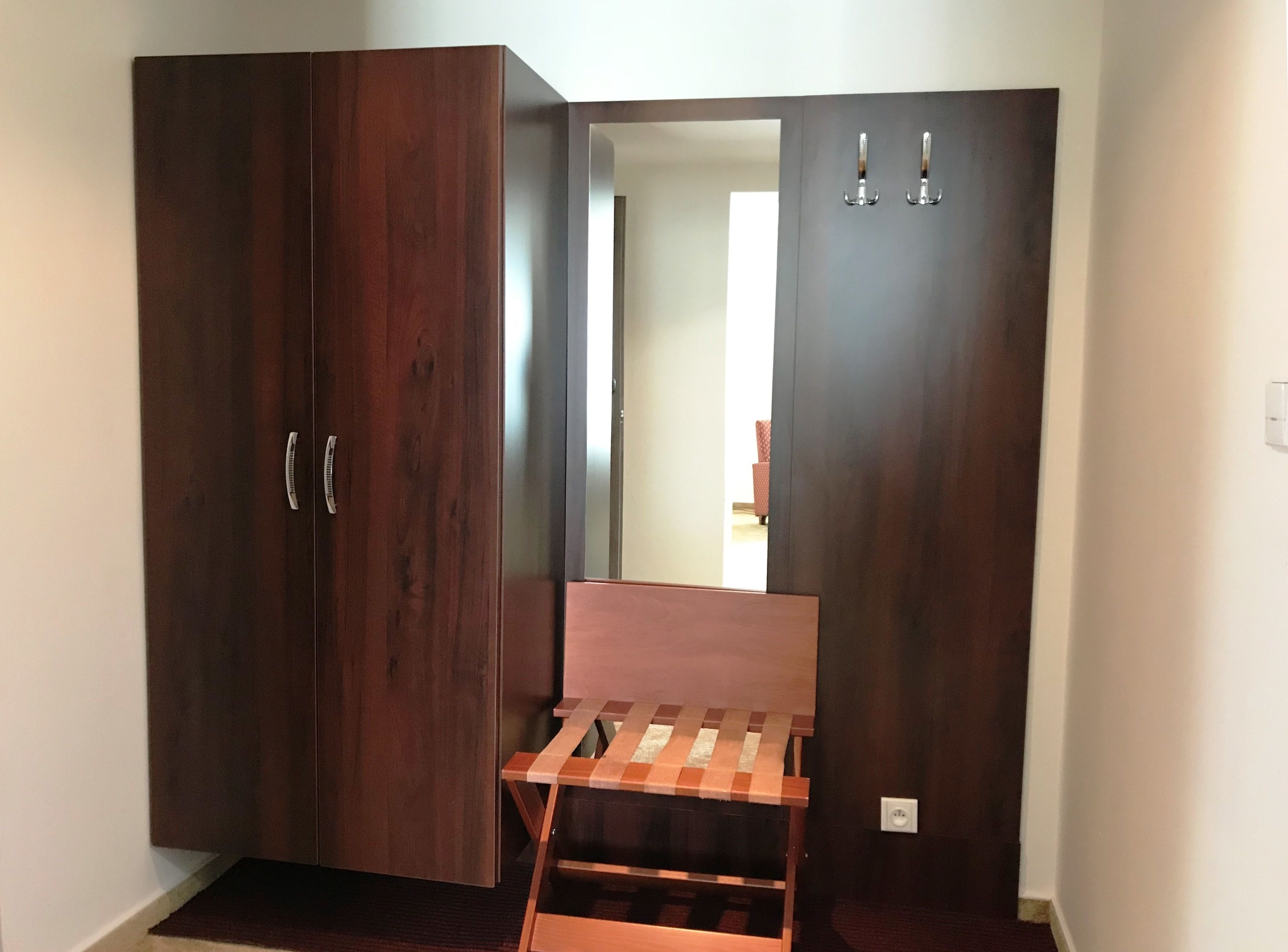 in-room safe, desk, blackout curtains, iron/ironing board