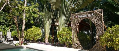 Alberca al aire libre