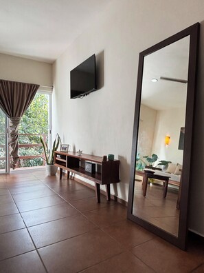 Family Apartment, 1 Bedroom | Individually decorated, individually furnished, desk, laptop workspace