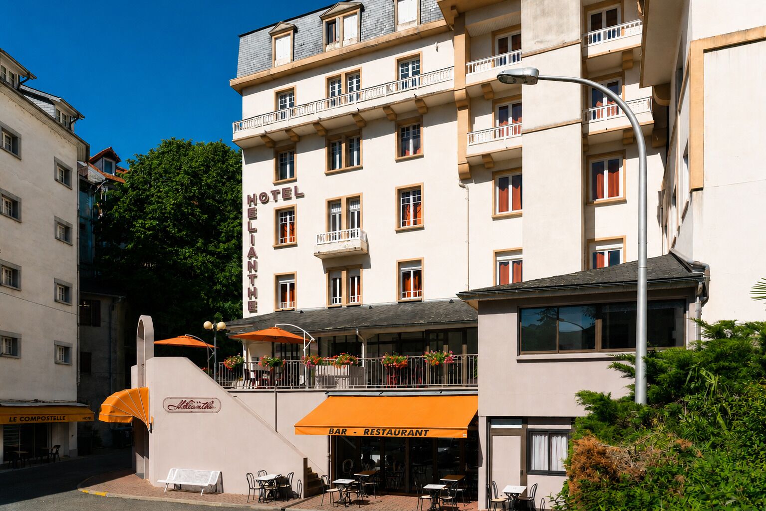 Fassade der Unterkunft