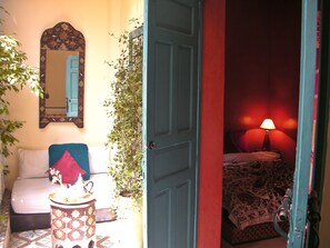 Desk, soundproofing, iron/ironing board, free cots/infant beds