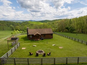 Property grounds - Solitude on 172 private acres in Highland County. (Doe Hill)