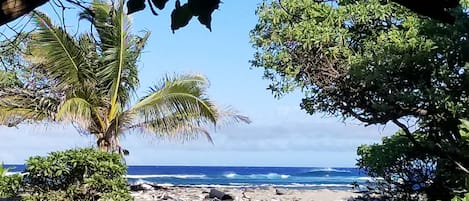 Nära stranden och strandhanddukar