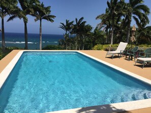 Pool - Coral Hill -hideaway - Private/secluded, overlooking the Caribbean. (Port Maria)