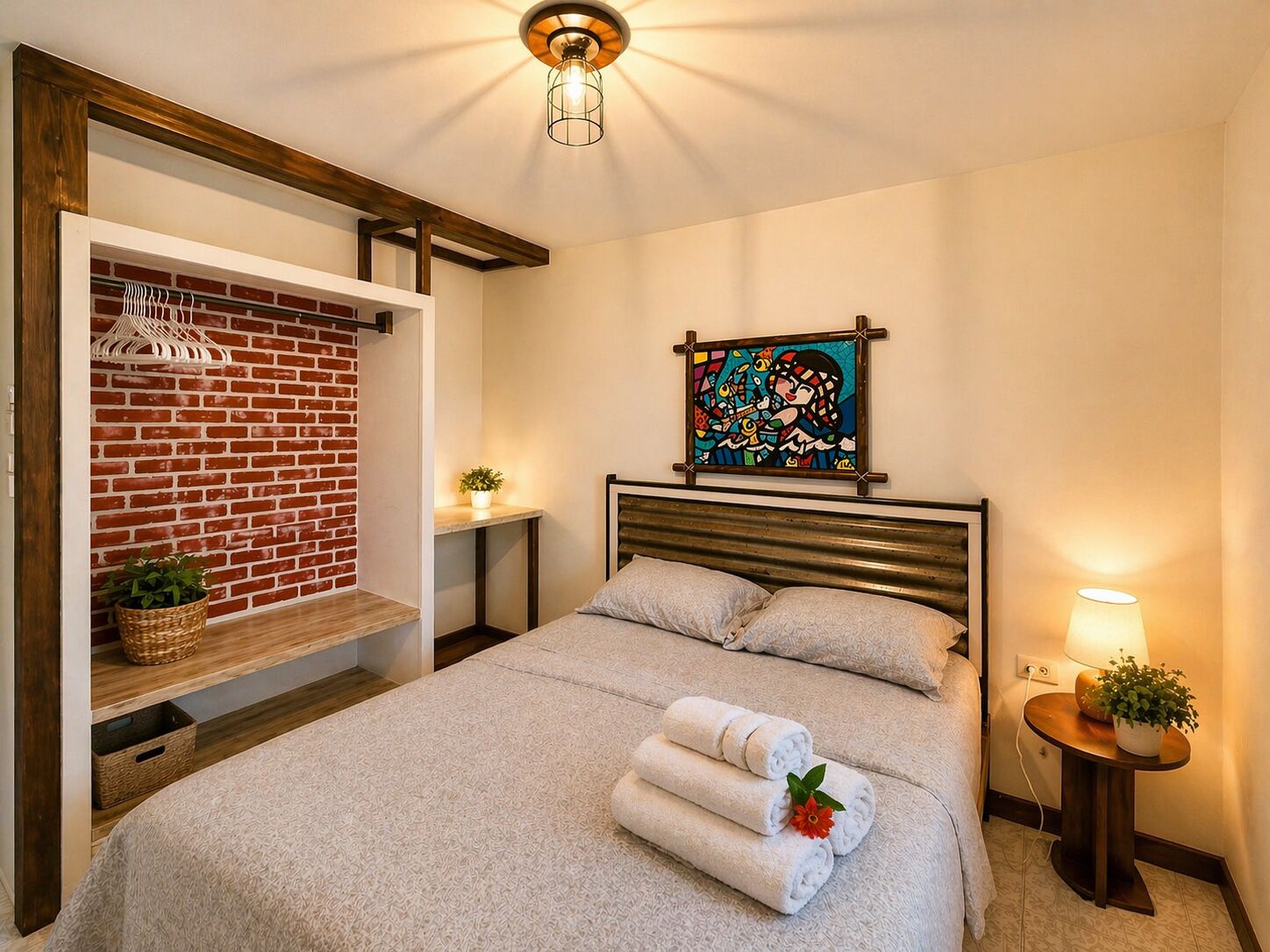 2 quartos, ferros/tábuas de passar roupa, Wi-Fi, roupa de cama