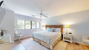2 dormitorios, tabla de planchar con plancha, Internet y ropa de cama