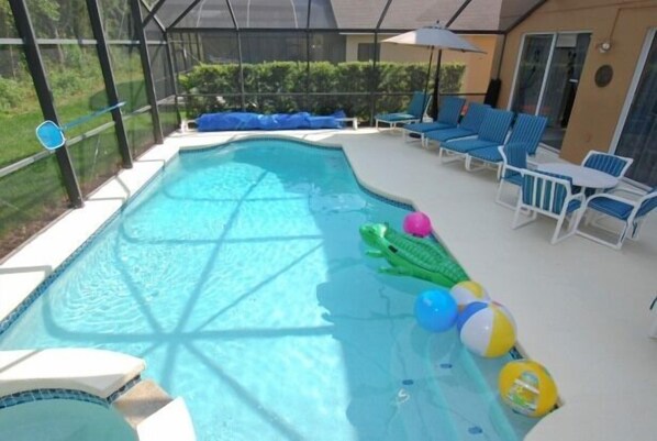 Pool - Magical Gatherings Villa 7 bed 4.5 bath ~ Emerald Island (Kissimmee)