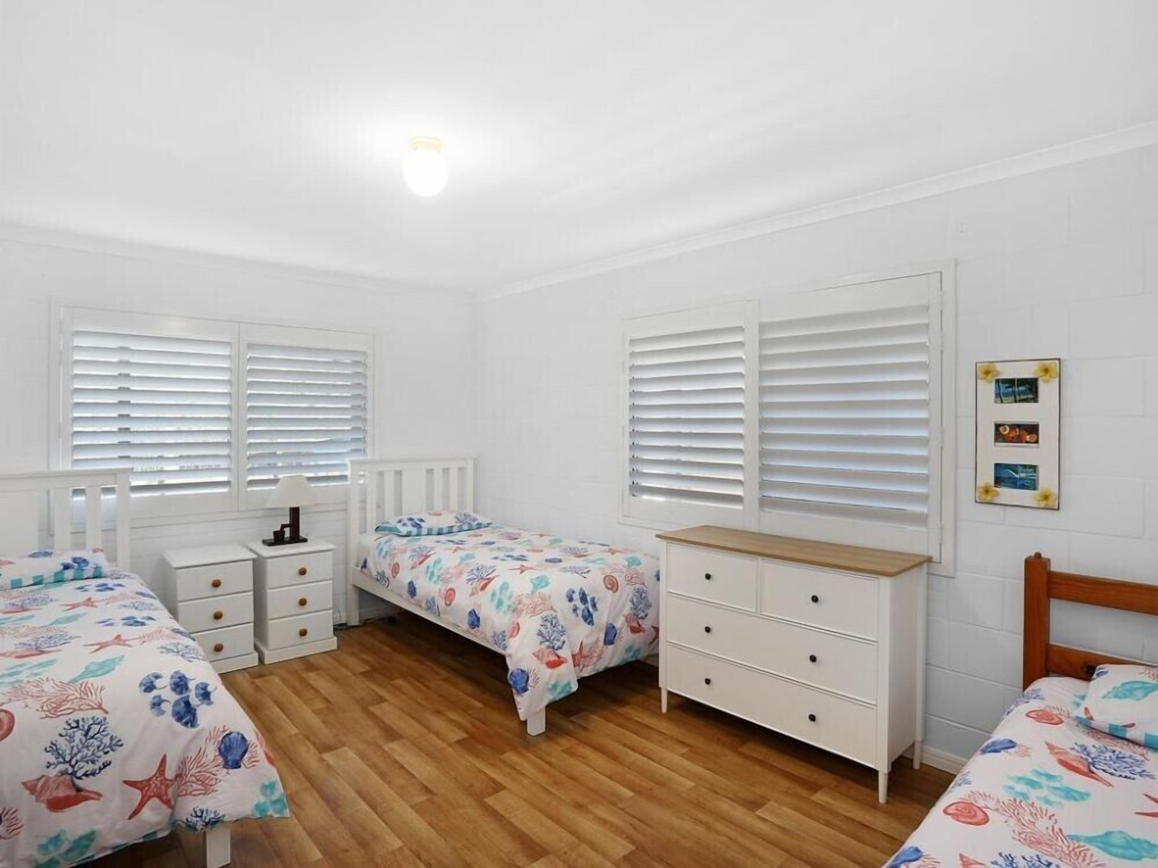 2 bedrooms, desk, free WiFi, bed sheets