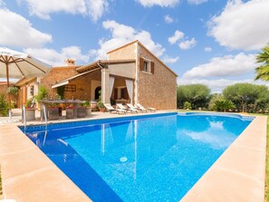 Pool - Es Rafalot - Beautiful villa with pool and garden in Binissalem (Binissalem)