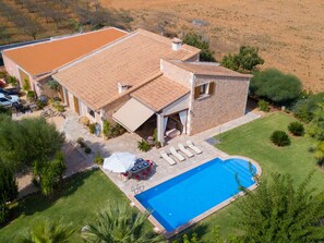 Exterior - Es Rafalot - Beautiful villa with pool and garden in Binissalem (Binissalem)