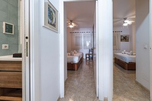 2 bedrooms, iron/ironing board, free WiFi, bed sheets