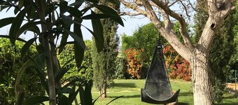 Large tastefully modernised house in two acres, with outstanding views