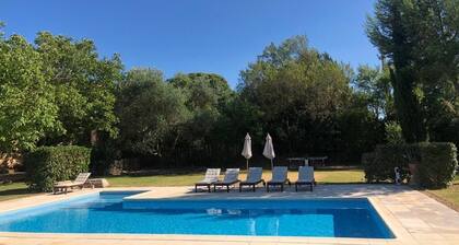 Large tastefully modernised house in two acres, with outstanding views