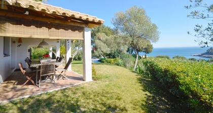 Holiday rental villa with swimming pool in Begur, Aiguablava