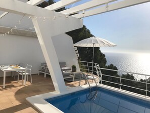Pool - Holiday rental semidetached with swimming pool in Begur, Sa Tuna (Begur)