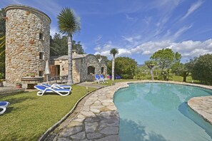 Pool - Moli - Rural house with pool in Búger (Buger)
