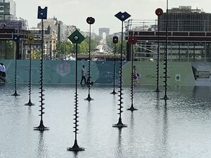 Piscina coperta, una piscina riscaldata