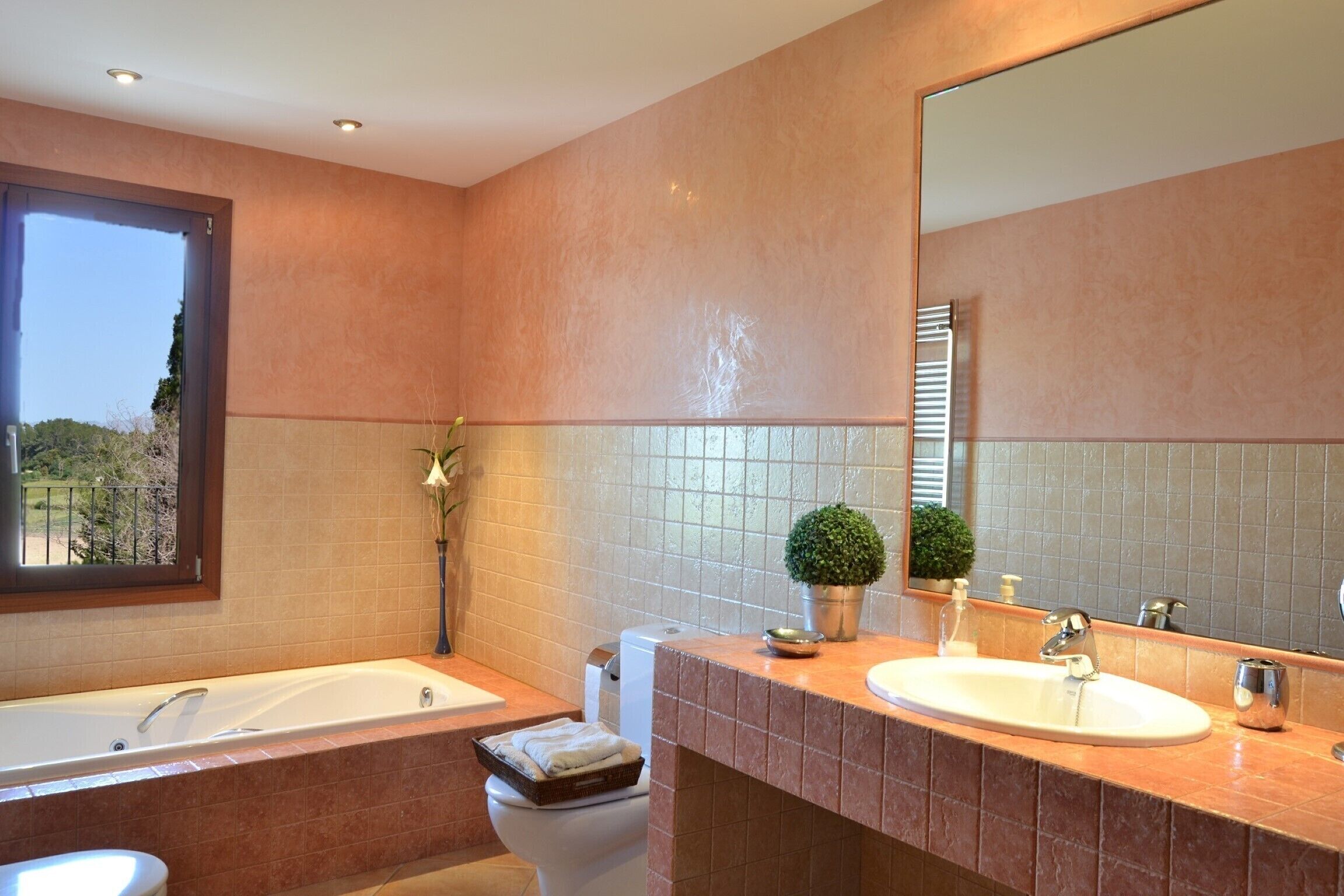 Baignoire, sèche-cheveux, serviettes fournies