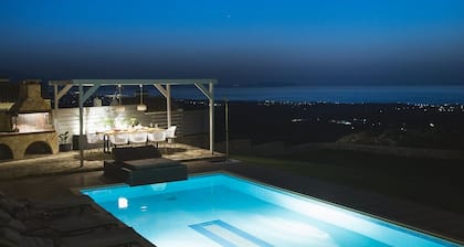 Villa Sunset - Ferienvilla mit Panoramablick auf das Meer