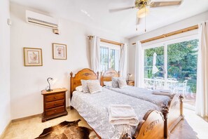 5 bedrooms, in-room safe, iron/ironing board, WiFi
