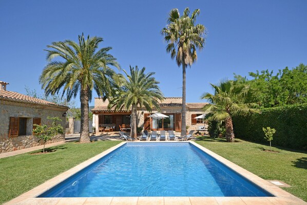 Pool - Pou Nou - Country house with pool for 6 people in Inca, Mallorca (Inca)