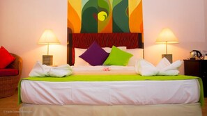 デラックス トリプルルーム | 1 室のベッドルーム、高級寝具、ミニバー、セーフティボックス (室内)