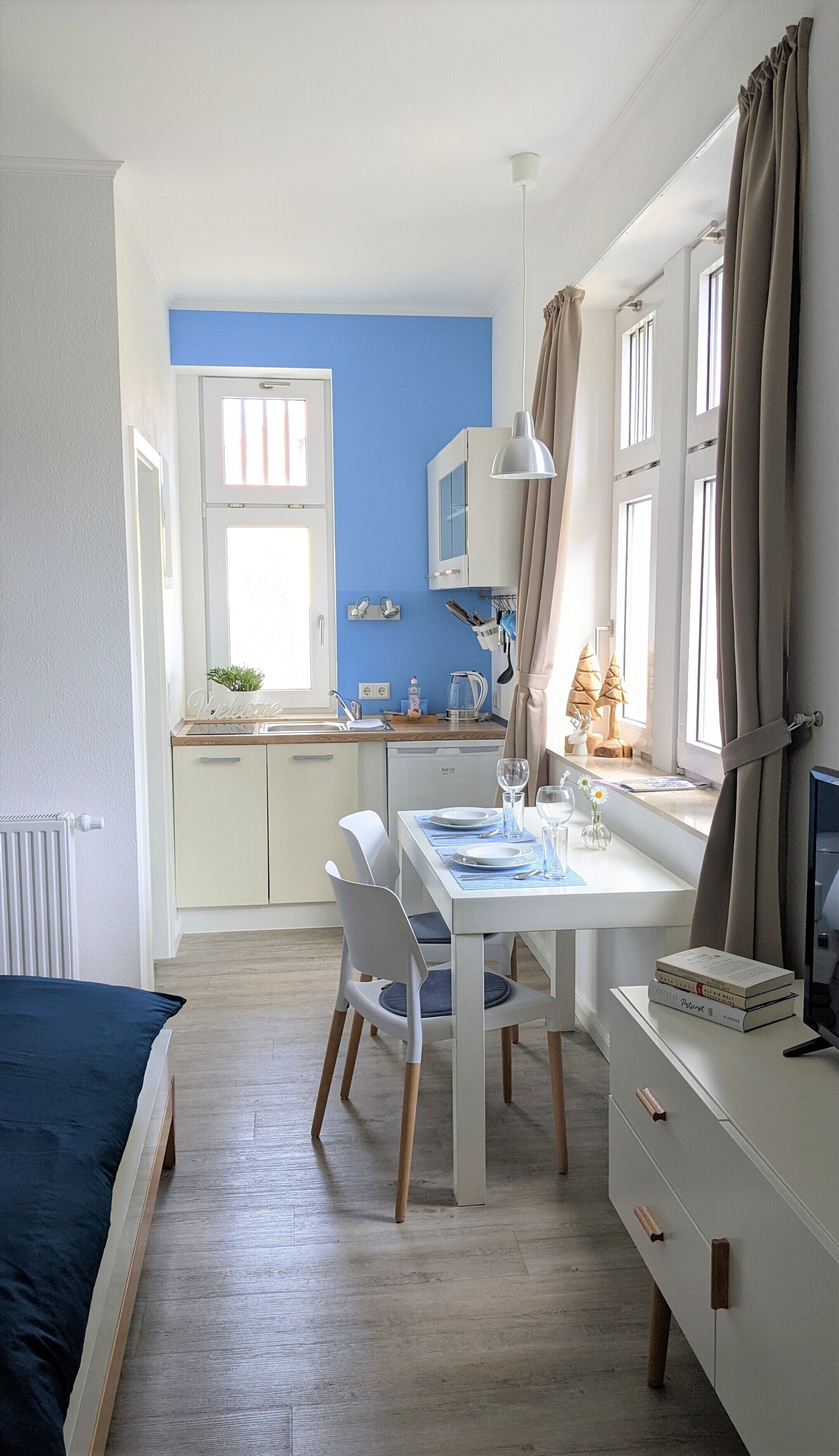 1 bedroom, travel crib, free WiFi, bed sheets