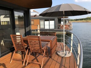 Outdoor dining - Houseboat harmony Pure relaxation (Bitterfeld-Wolfen)