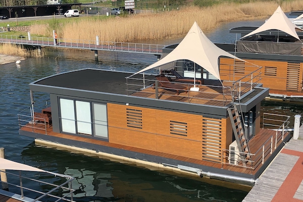 Sommerlook mit Beschattung