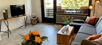 Our FeWo Luchsbutze - right on the forest, with balcony, garage u. WIFI