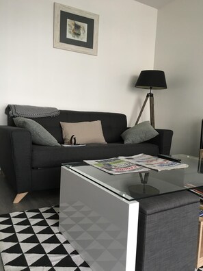 Een televisie en een dvd-speler