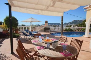 Udendørs spisemuligheder