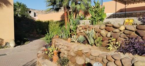 Property grounds - Beautiful Riad Asmaa near Agadir (10kms).  Large private pool. 5 bedrooms (Ibn Ayaden)