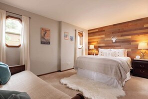 3 habitaciones, tabla de planchar con plancha, cuna de viaje y wifi 