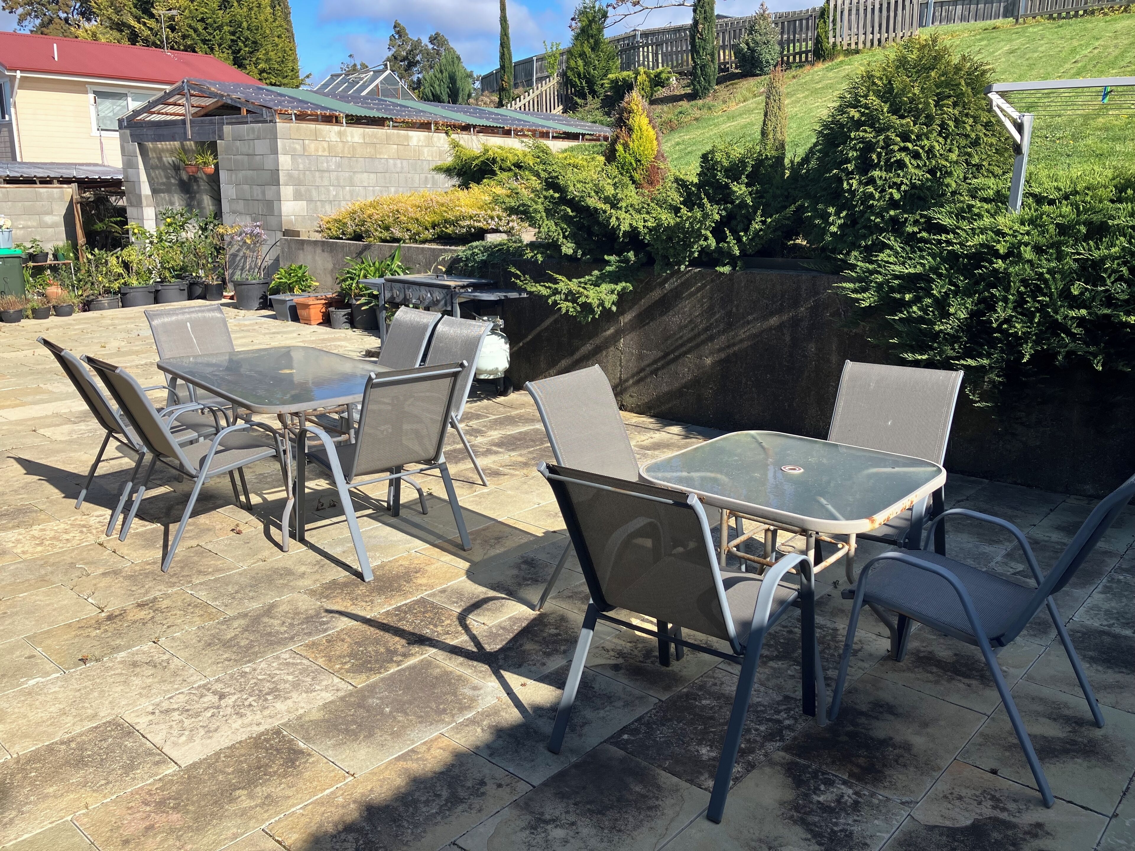 Udendørs spisemuligheder