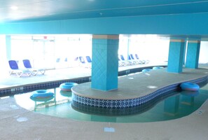 Indoor pool, outdoor pool
