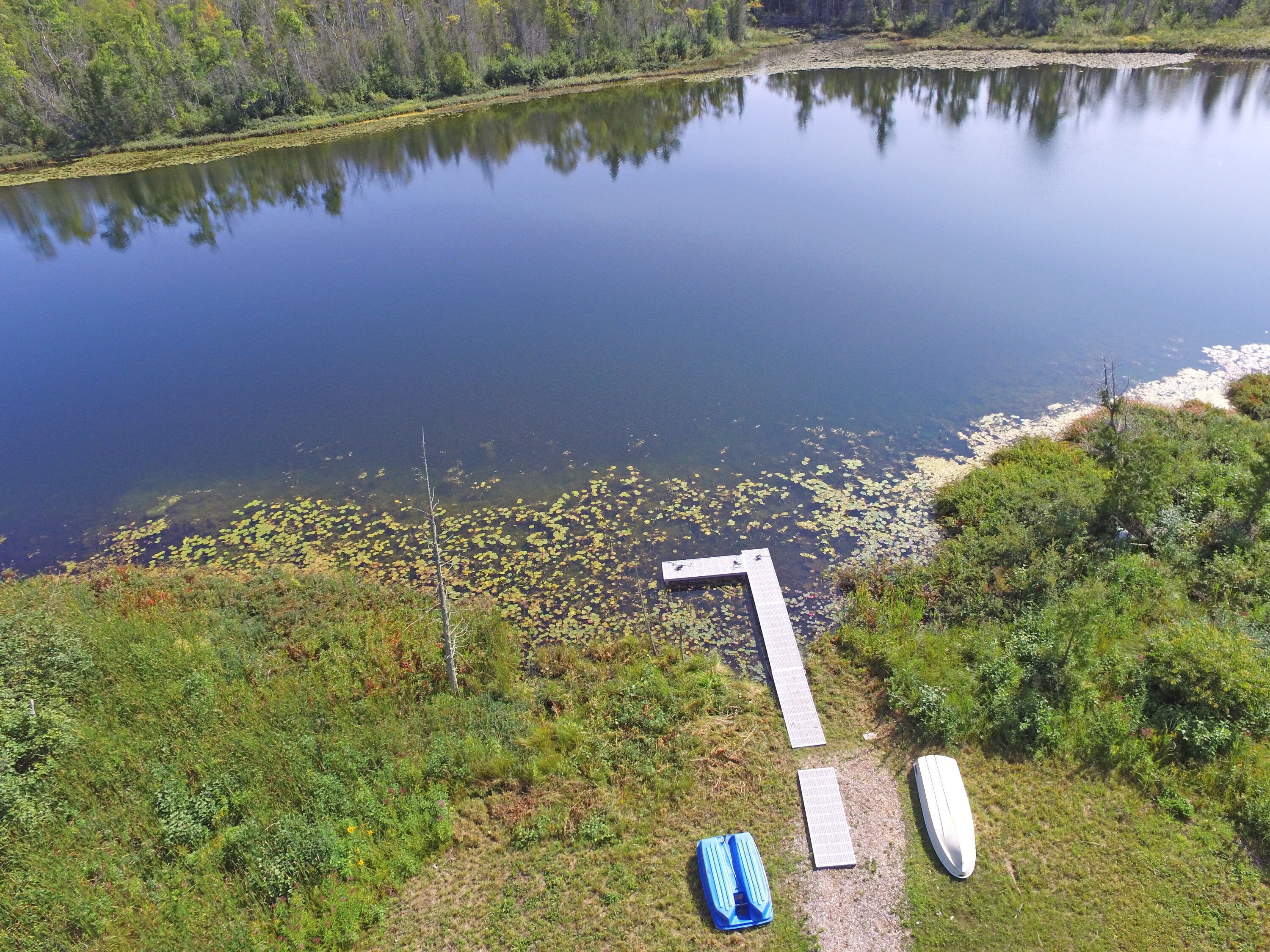 WE EVEN HAVE A COUPLE OF BOATS FOR YOU TO USE!
