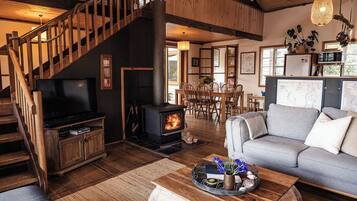 TV, fireplace, DVD player, table tennis