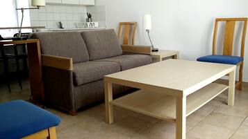 TV, DVD player, stereo