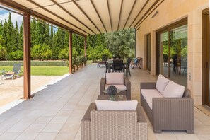 Outdoor dining - Es Rasquell - Spectacular villa on the outskirts of Inca (Inca)