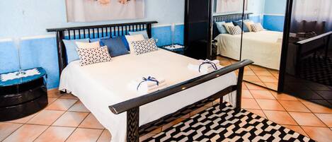 5 bedrooms, iron/ironing board, travel crib, free WiFi